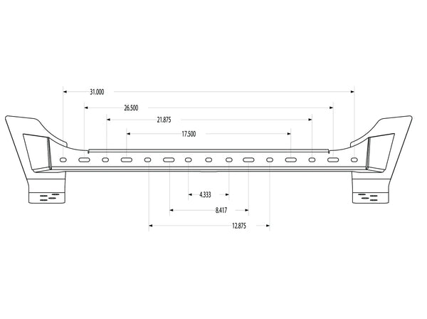 Front Bumper Light Bar [Leitner]