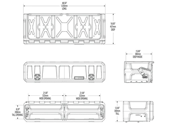 GearPOD Roof For ACS Roof Platform Rack [Leitner Designs]