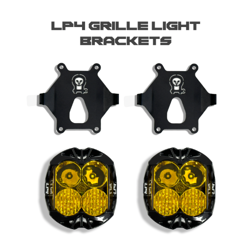 LP4 Grille Light Mounts [Baja Designs]