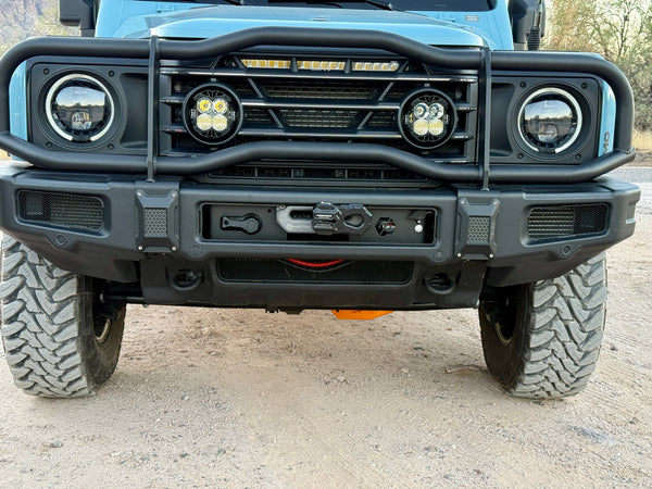 Hidden 12.5K Winch Kit - Synthetic Line