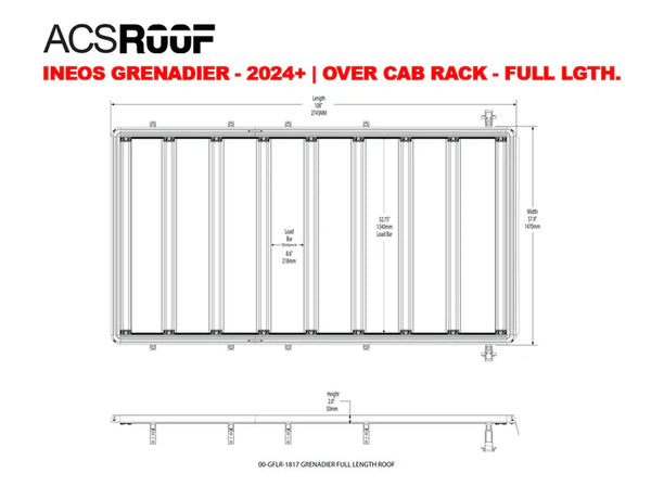 ACS Full Length Platform Roof Rack [Leitner]