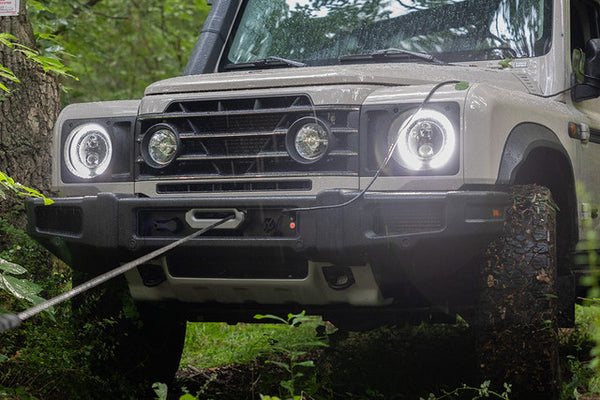 Hidden 12.5K Winch Kit - Synthetic Line