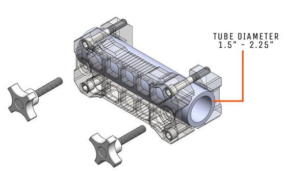 A6™ Mega Mount Device w/ Clamps (MMD)