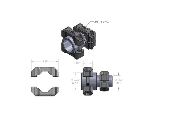 UMD - Universal Mount Device (Pair)