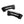 Top Mount Grab Handles - Pair (Black)