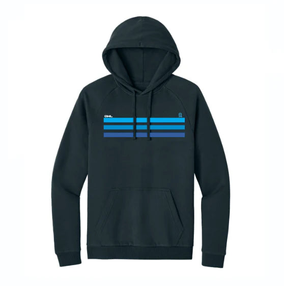 Owl Three Stripe Cloud Fleece Hoodie